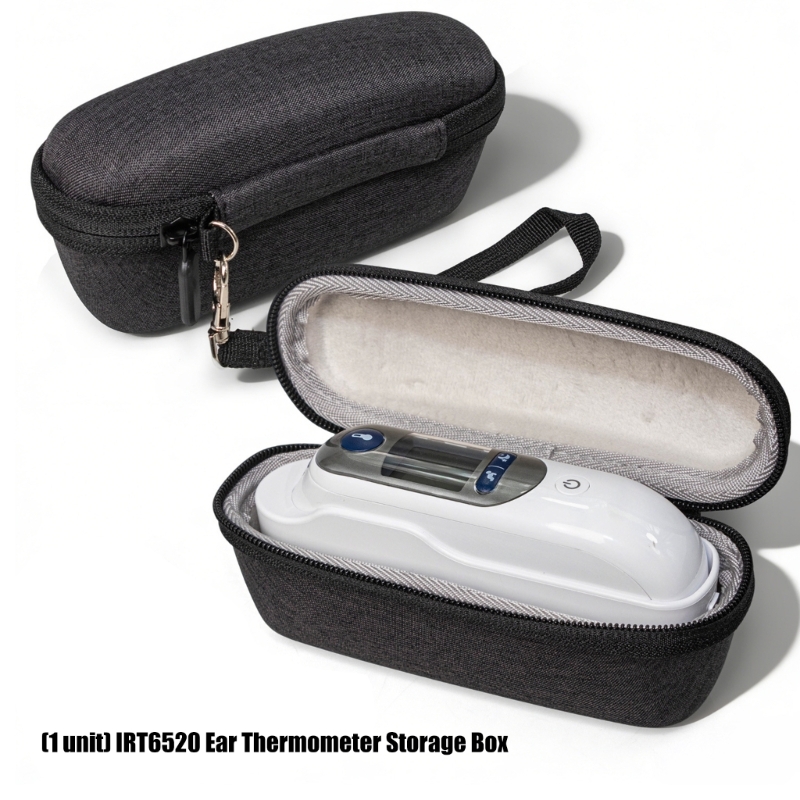 Braun Thermometer Thermoscan 5 - XX9B IRT6520 IRT6500 耳式体温計用のファミリーフレンドリーな保管ソリューション 耐衝撃性の柔らかい裏地でデバイスのケアを確保
