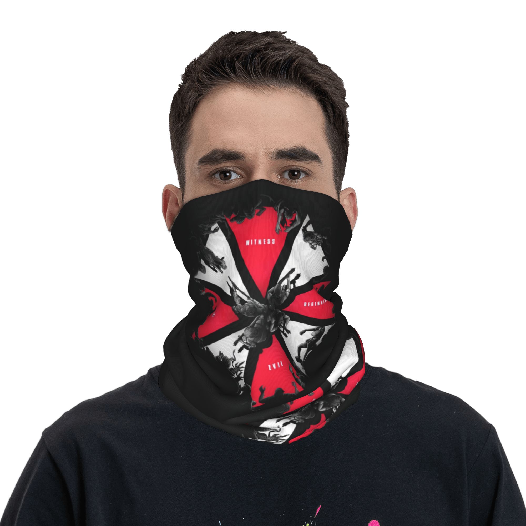 傘企業 バイオハザード 日本 ホラーゲーム バンダナ ネック - Neck Gaiter Face Cover のレビューと価格