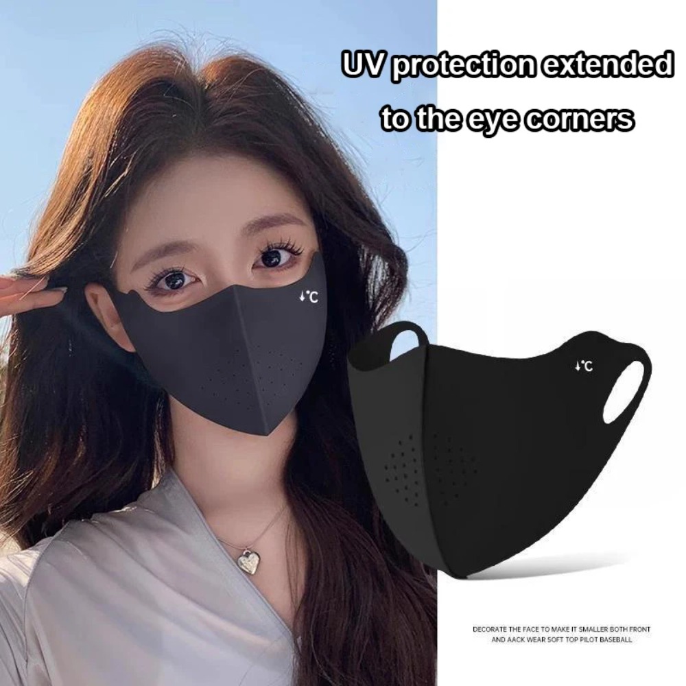 1/2/4 個 UV 保護フェイスマスク大人子供夏イヤールー - Cloth Face Mask Washable のレビューと価格