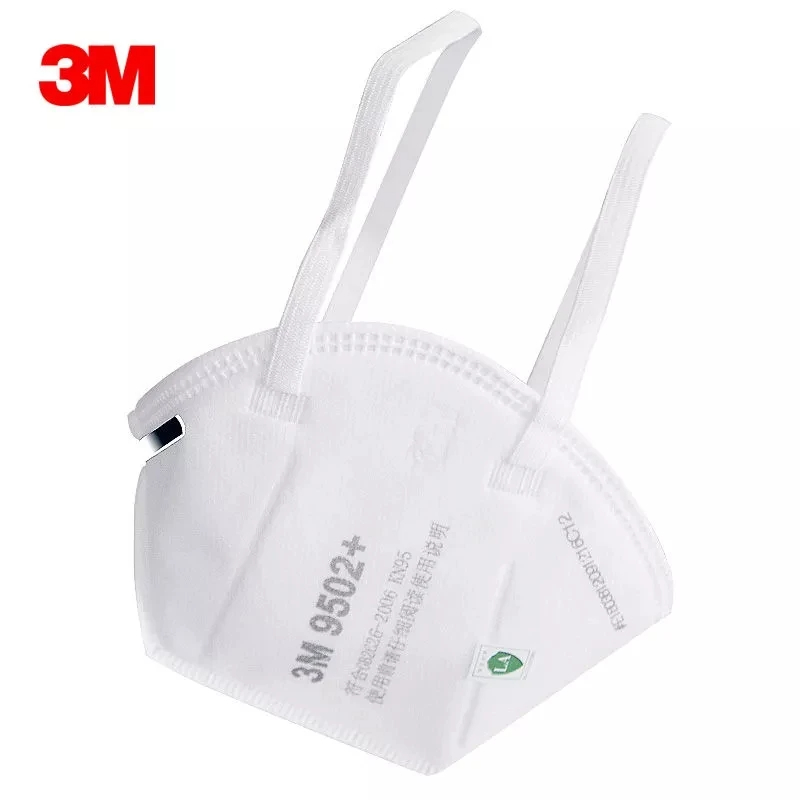 KN95成人用フェイスマスク、再利用可能なイヤーループヘッド - 3M Mask 9502+ のレビューと価格