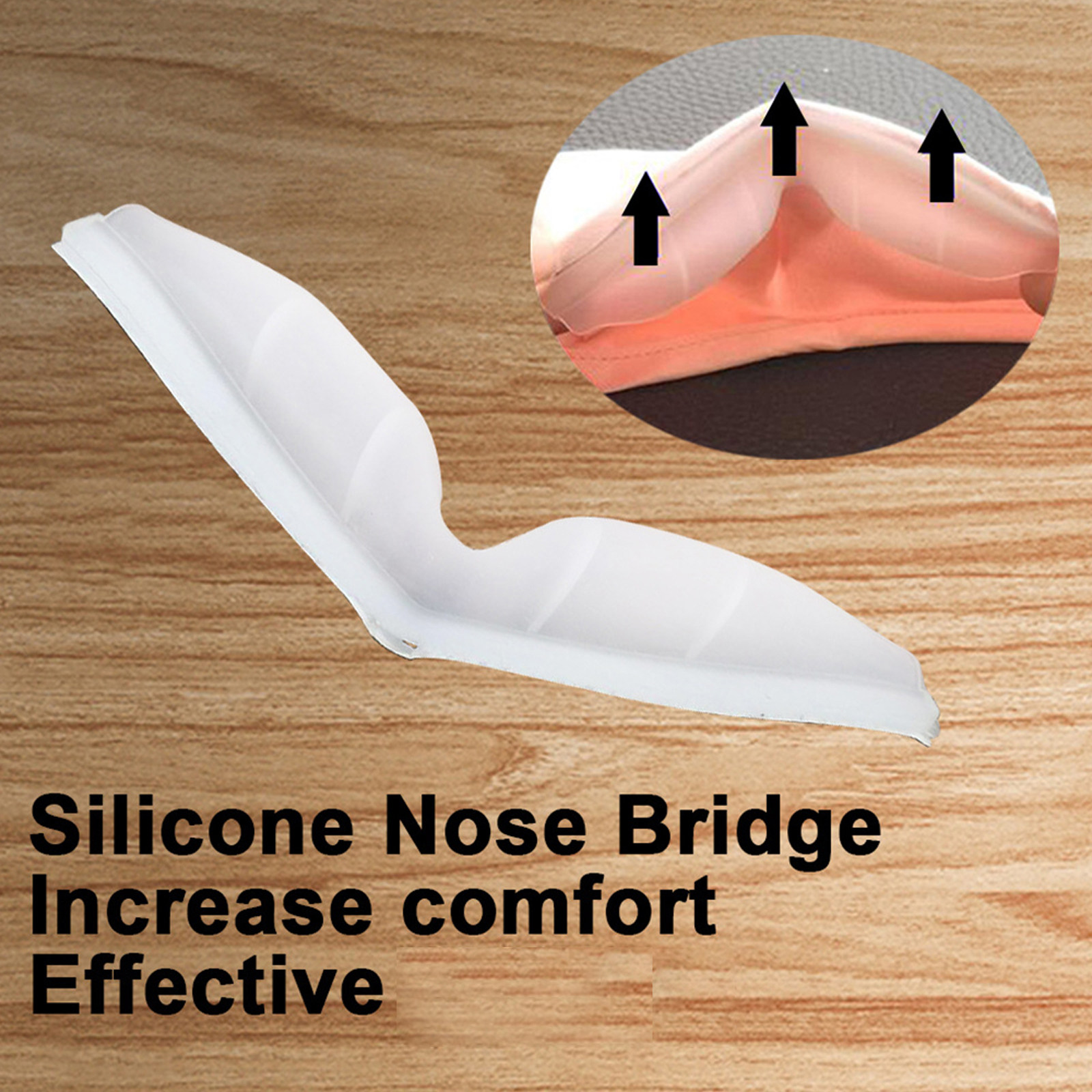4 個のシリコンミスト防止装置メガネ曇り止め眼鏡マスク内部ブ - Silicone Mask Bracket のレビューと価格