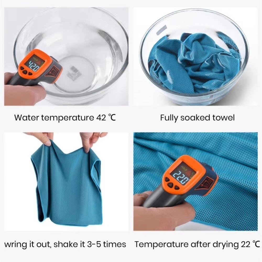 冷却タオル 超ソフト速乾マイクロファイバー日射症予防軽量汗拭 - Cloth Face Mask Washable のレビューと価格