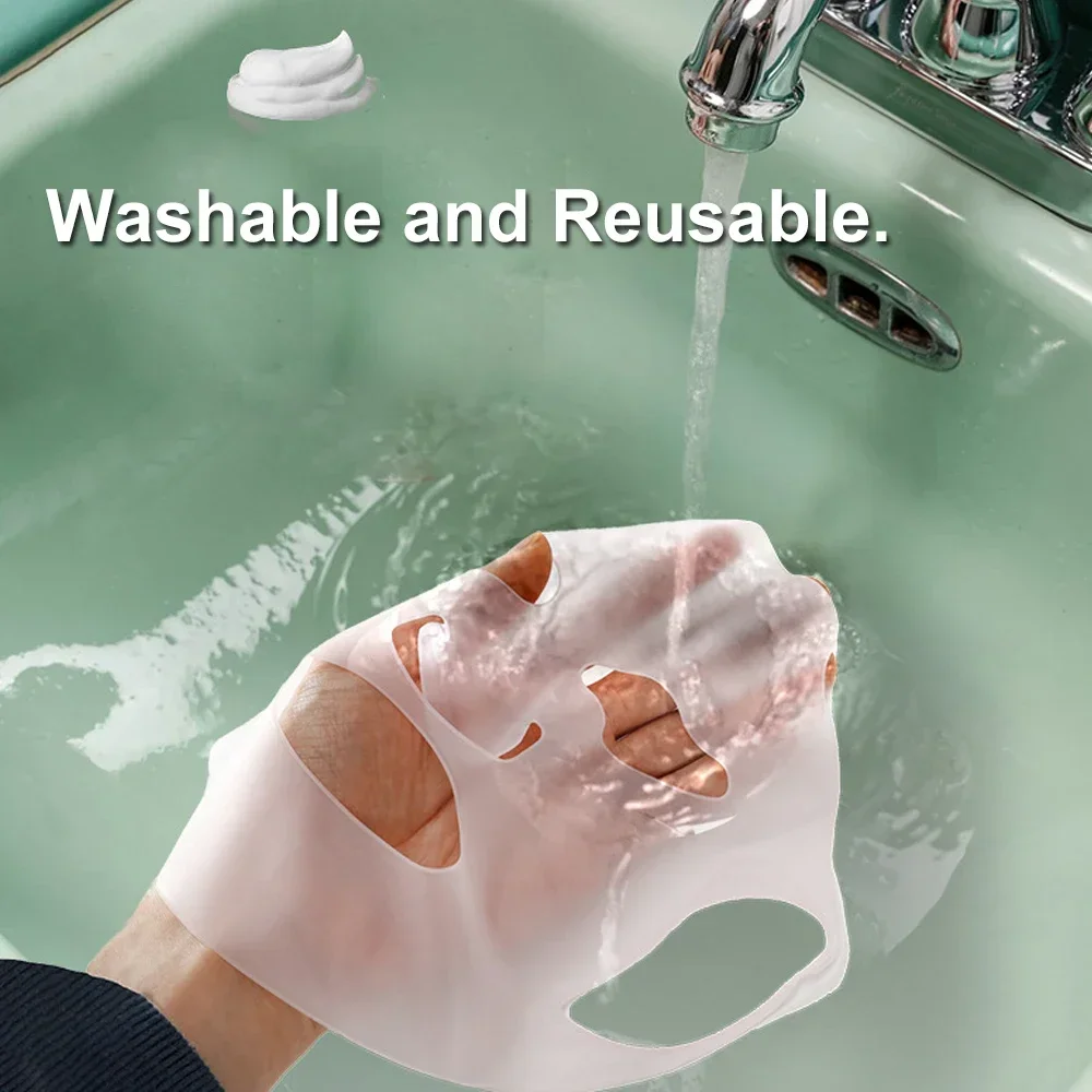 シリコーンフェイスマスクホルダー 再利用可能なシリコーンフェ - Silicone Mask Bracket のレビューと価格
