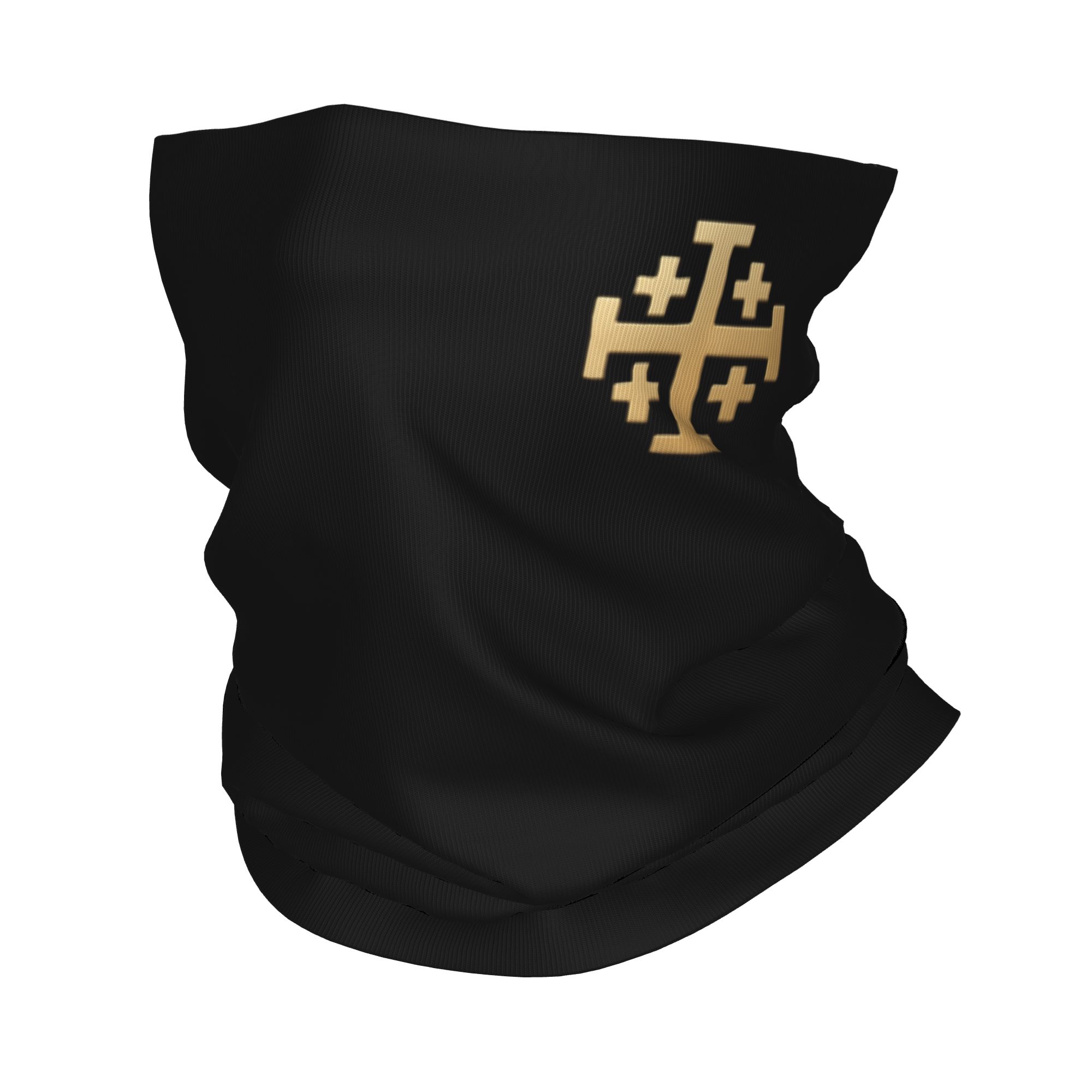 騎士エルサレムクロスクリスチャンバンダナネックカバープリント - Neck Gaiter Face Cover のレビューと価格