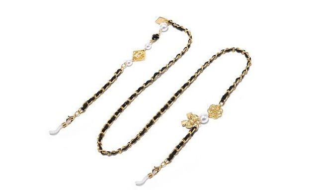 ヴィンテージパールメガネチェーン滑り止めマスクホルダー女性用 - Mask Chain Holder のレビューと価格