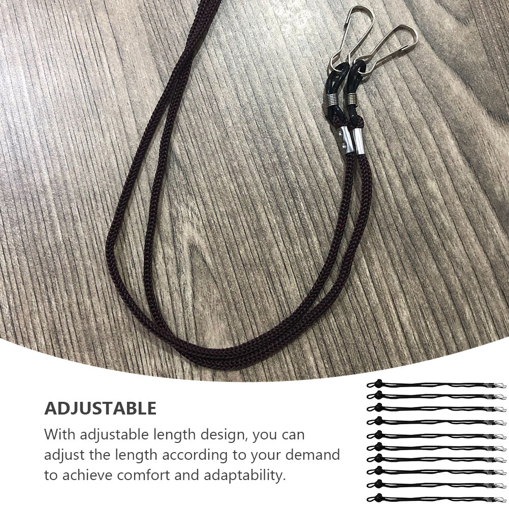 10個入り落下防止フェイスマスク用ストラップ、長さ調節可能、 - Mask Ear Saver Strap のレビューと価格